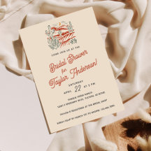 Bold Terracotta Cactus Desert Brautparty