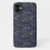 Bold Terrazzo Print (Marine) Case-Mate iPhone Hülle (Rückseite)