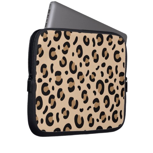 Bold Tiger Stripe Pattern – Animal Print Design Laptopschutzhülle (Vorne Rechts)