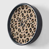 Bold Tiger Stripe Pattern – Animal Print Design Uhr (Winkel)