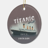 Bold Titanic Keramik Ornament (Links)