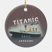 Bold Titanic Keramik Ornament (Hinten)