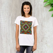 Bold Tribal Geometric Muster farbenfroh Ethnic Boh T-Shirt