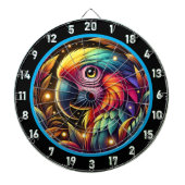 Bold Tropical Parrot Dartboard Adventure Dartscheibe (vorne)