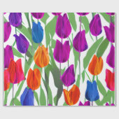 Bold Tulip Geschenkpapier (Flach)