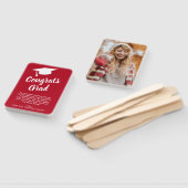 Bold Typografy Foto Moderner Abschluss Fächer (Non-assembled)