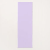 Bold Typografy & Script Lilac Lavender Monogram Yogamatte (Rückseite)