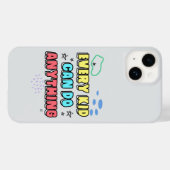 Bold Typografy Statement Design for Kids Case-Mate iPhone Hülle (Rückseite (Horizontal))