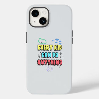 Bold Typografy Statement Design for Kids iPhone 14 Hülle