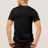 "Bold Typography T-Shirt – Statement Graphic Text Tri-Blend Shirt (Rückseite)