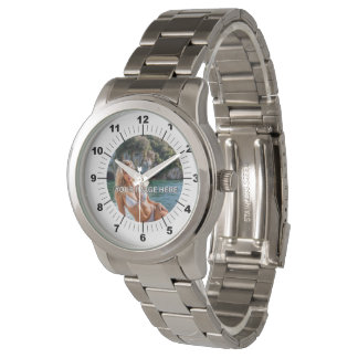 BOLD! ⚪ Überdimensionale Silber-Armbanduhr Armbanduhr