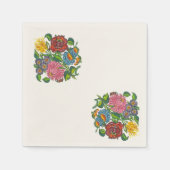 Bold Ungarisch Floral Serviette (Vorderseite)