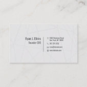 Bold Urban Founder CEO Business Card Visitenkarte (Vorderseite)