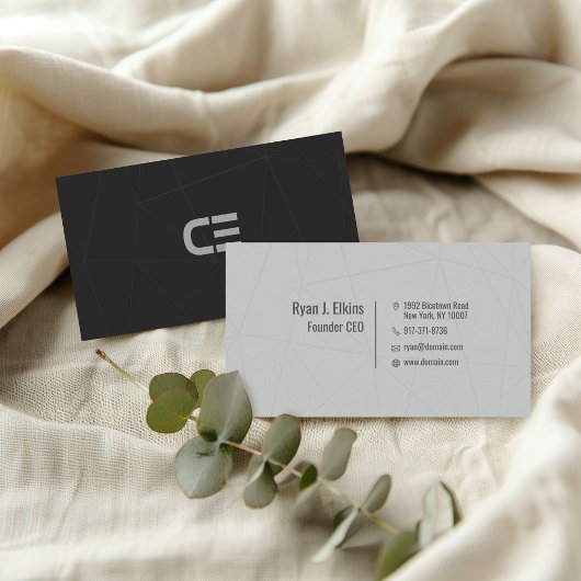 Bold Urban Founder CEO Business Card Visitenkarte