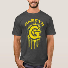 Bold & Urban - Graffiti G Monogram Initial T-Shirt