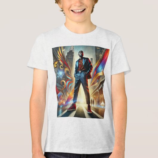 Bold Vibes Urban Graffiti T - Shirt (Vorderseite)