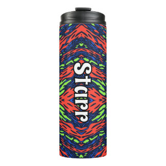 Bold & Vivid Maximalist Fashion Thermosbecher