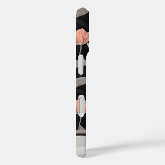 Bold Wedding Favors Tulip Name Case-Mate iPhone Hülle (Rückseite / Rechts)