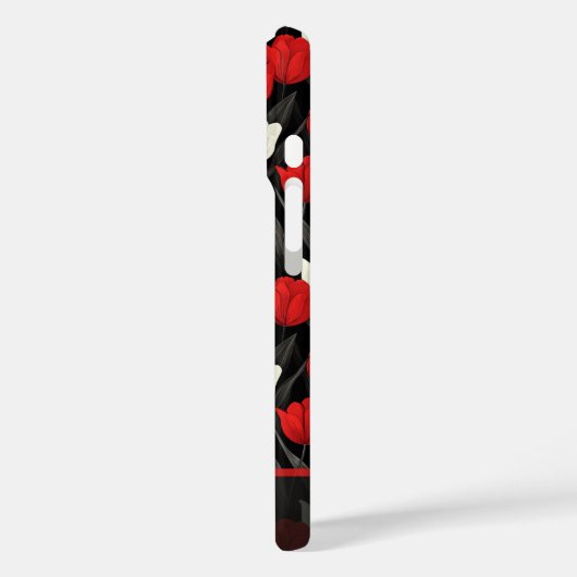 Bold Wedding Gift Tulip Flower Name Case-Mate iPhone Hülle (Rückseite / Links)