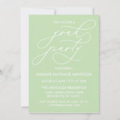 BOLD WHIMSICAL CALLIGRAPHY ABSCHLUSS INVITATION EINLADUNG (Rückseite)