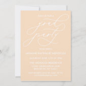 BOLD WHIMSICAL CALLIGRAPHY ABSCHLUSS INVITATION EINLADUNG (Rückseite)