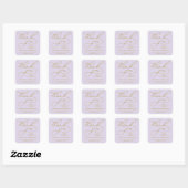 BOLD WHIMSICAL CALLIGRAPHY DANK IHNEN STICKER (Blatt)