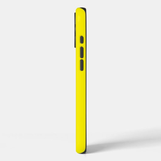 Bold Yellow Phone Case – Vibrant & Stylish Protect (Rückseite / Links)