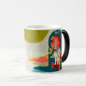 Bold Zebra Keramik Tasse (VorderseiteRechts)