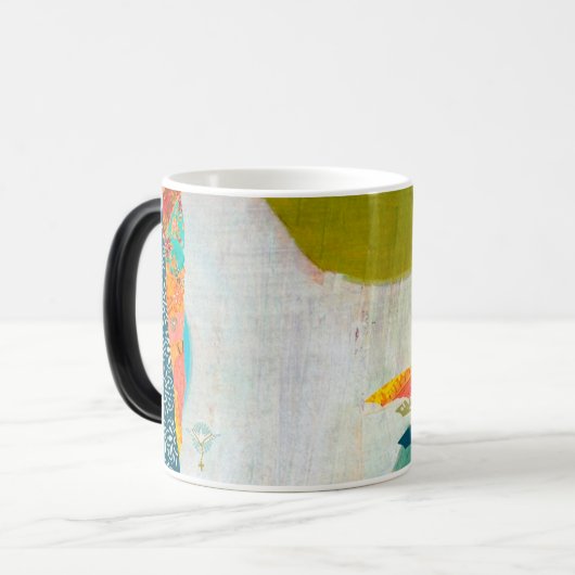 Bold Zebra Keramik Tasse (Vorderseite Links)
