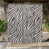 Bold Zebra Print Showvorhang Duschvorhang