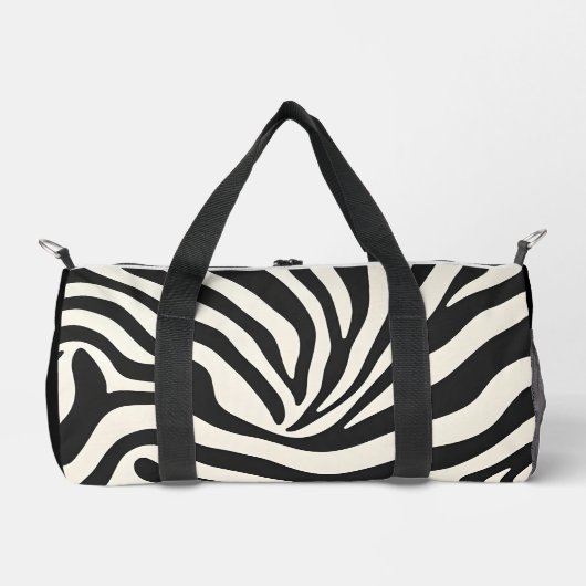Bold Zebra Sew Bag Duffle Bag (Vorderseite)