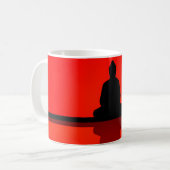 Bold Zen Buddha Kaffeetasse (Vorderseite Links)
