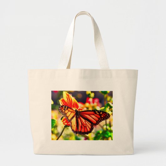 Bolder Butterfly Jumbo Stoffbeutel (Vorne)