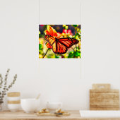 Bolder Butterfly Poster (Küche)