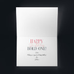 Bolder not Ältere Funny 60 Geburtstagskarte Karte<br><div class="desc">Seien wir ehrlich, wenn du kühn geworden bist! Perfekte Karte für das Gal, das einen Meilenstein Geburtstag wie sechzig oder mehr erreicht. Wunderbarer typografischer Stil in Rosa und Grau. Fügen Sie Ihre persönliche Nachricht hinzu, um eine einzigartige Karte für Familie oder Freunde zu machen. Wünschen Sie jemandem etwas Besonderes zum...</div>