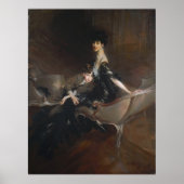 Boldini - Consuelo Vanderbilt Poster (Vorne)