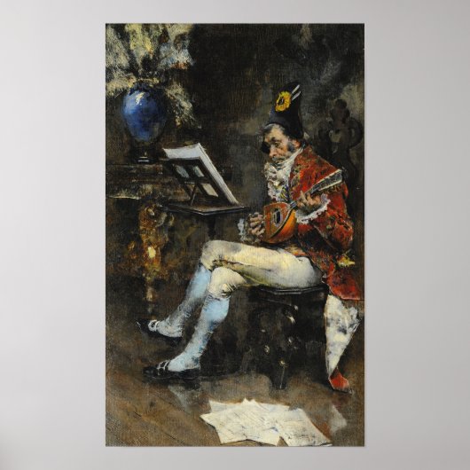 Boldini - Der Musiker 1874 Poster (Vorne)