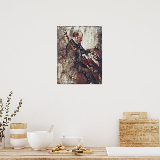 Boldini - Der Pianist Poster (Küche)