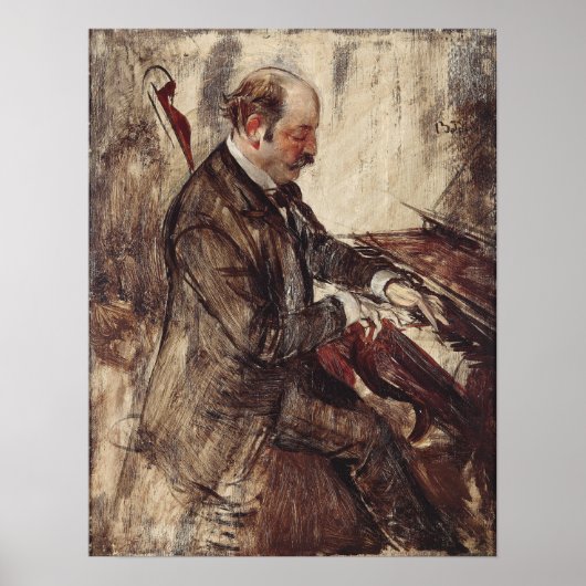 Boldini - Der Pianist Poster (Vorne)