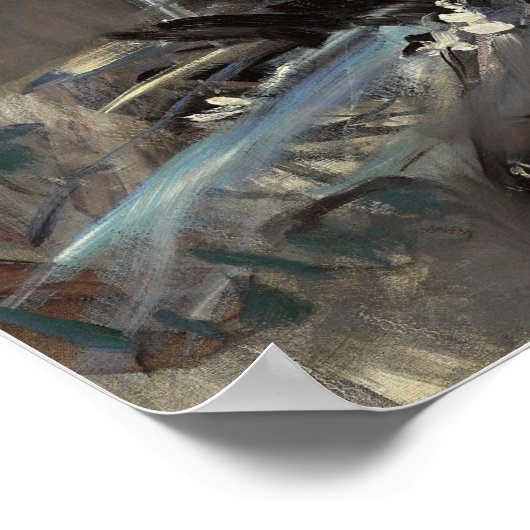 Boldini - Der Spanier Poster (Ecke)