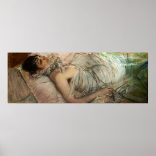 Boldini - Gräfin De Rasty liegend Poster