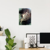 Boldini - Junge Dame, die ins Bad geht Poster (Heimbüro)
