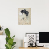 Boldini - Lady mit Pearl Necklace Poster (Heimbüro)