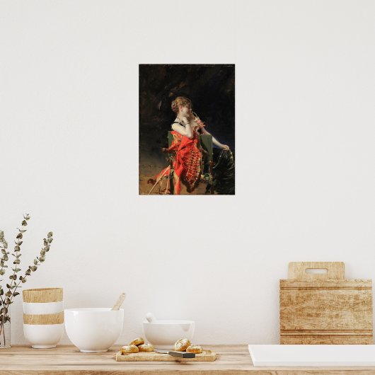 Boldini - Madame X 1879 Poster (Küche)