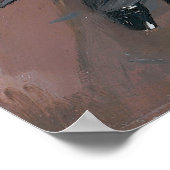 Boldini - Marchesa Luisa Casati mit Greyhound Poster (Ecke)