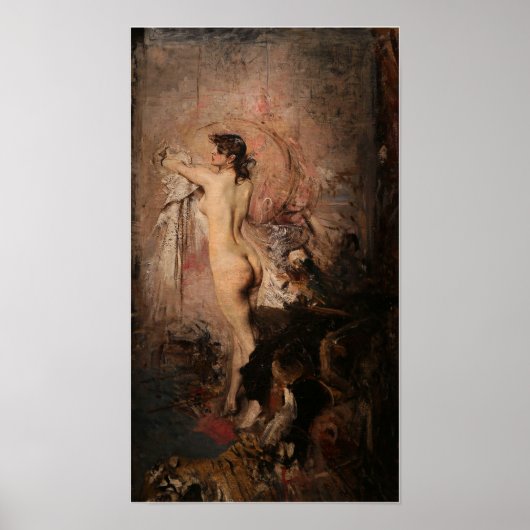 Boldini - Nach dem Tod 1888 Poster (Vorne)