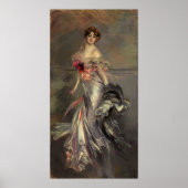Boldini - Portrait von Marthe Regnier Poster (Vorne)