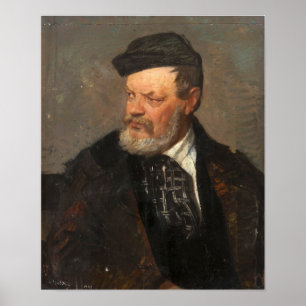 Boldini - Porträt des Vaters des Künstlers Antonio Poster