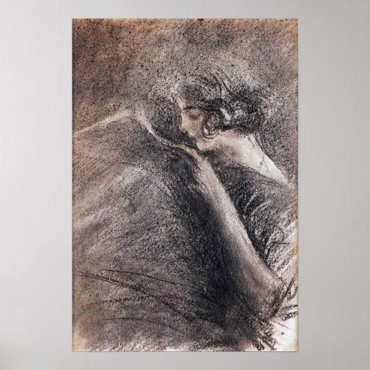 Boldini - Reading Lady Poster (Vorne)