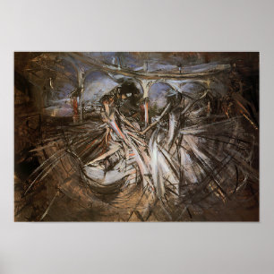 Boldini - Tanz an der Kolonnade 1889 Poster